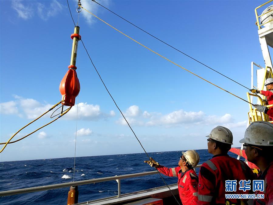 （图文互动）（3）“决心”号抵达南海目标海域 第三次南海大洋钻探顺利开钻