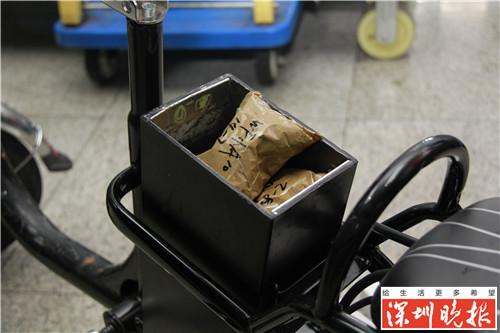 深圳一电瓶车“剖腹藏珠” 电池里装价值70万的宝贝