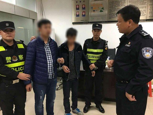 光明2男子骑摩拜碰瓷 假摔两回没讹到钱