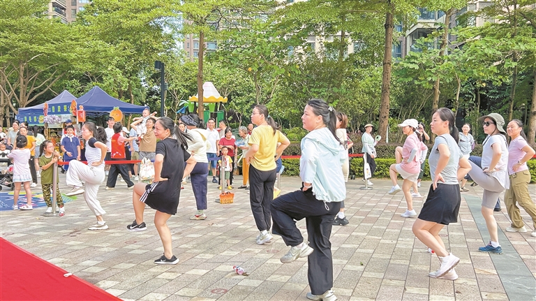 社区搭子来陪你 运动解压不孤单